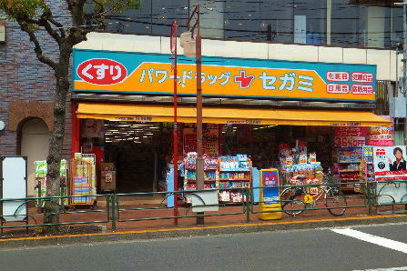 プランドール山王 ドラッグストア：ﾄﾞﾗｯｸﾞｾｶﾞﾐ 大森店　839m