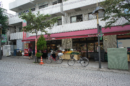 ヒルズ尾山台 スーパー：車屋ｽｰﾊﾟｰ尾山台店　572m