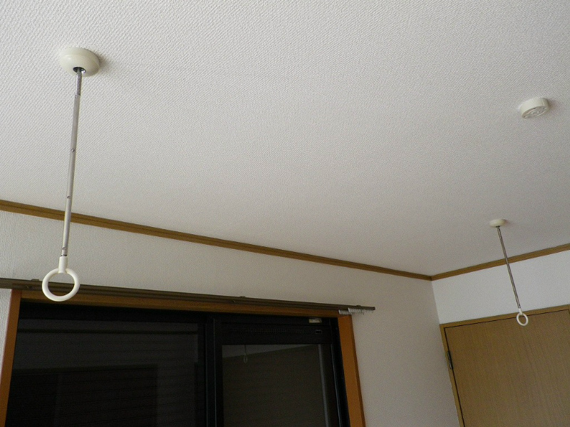 シャルムA棟 室内物干しあり