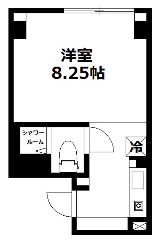 the TEN Ⅱ the TENⅡ 2号室間取り.jpg
