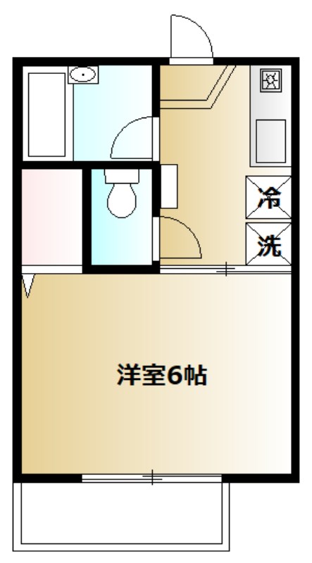 ドミール学芸大 ドミール学芸大3号室間取り.jpg