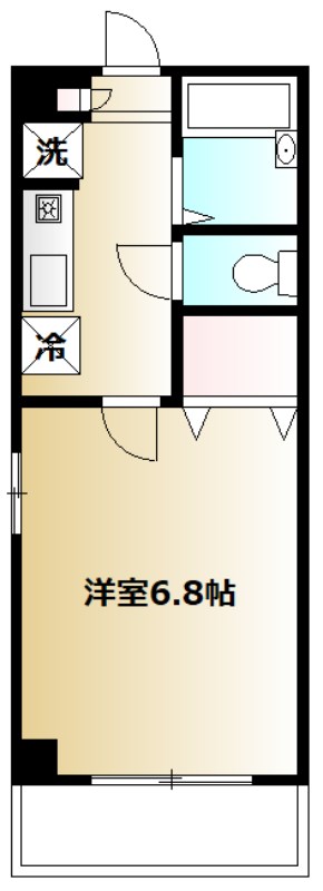 Maison　Meirin Maison Meirin3号室間取り.jpg