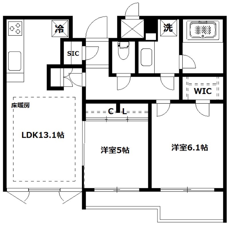 シティタワー大井町 シティタワー大井町802.jpg