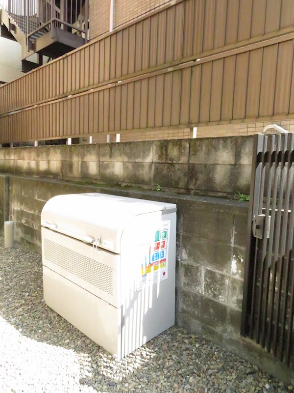 ハイツニューホープ 敷地内ゴミ置き場