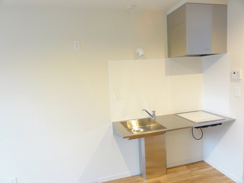 ゼームス坂アパートメント おしゃれ間漂うキッチン。