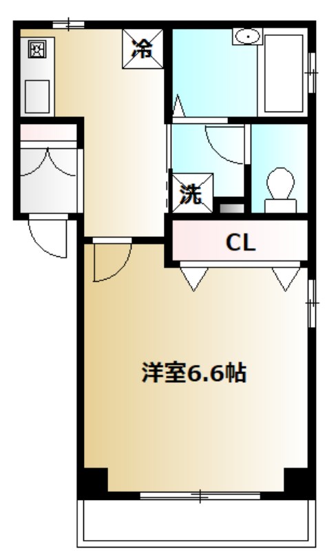 ボー・ヴィサージュ 二面採光の明るいお部屋です！