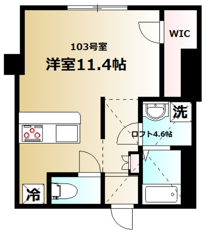 クラウンマンション クラウンマンション103(カラー).jpg