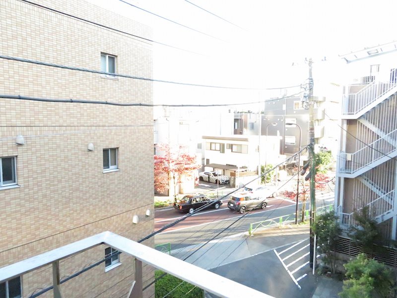ミルフィーユ恵比寿 3階バルコニーからの眺め