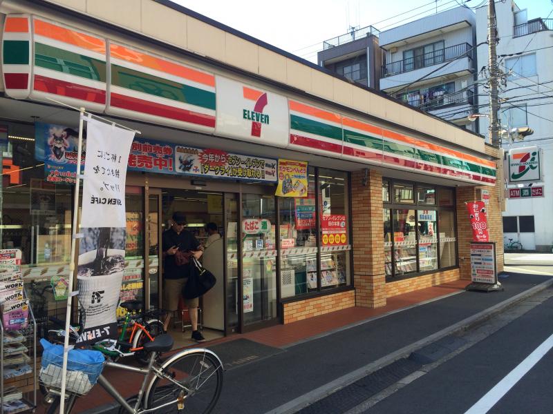シャリエール錦糸町 コンビ二：セブンイレブン 墨田緑4丁目店　186m