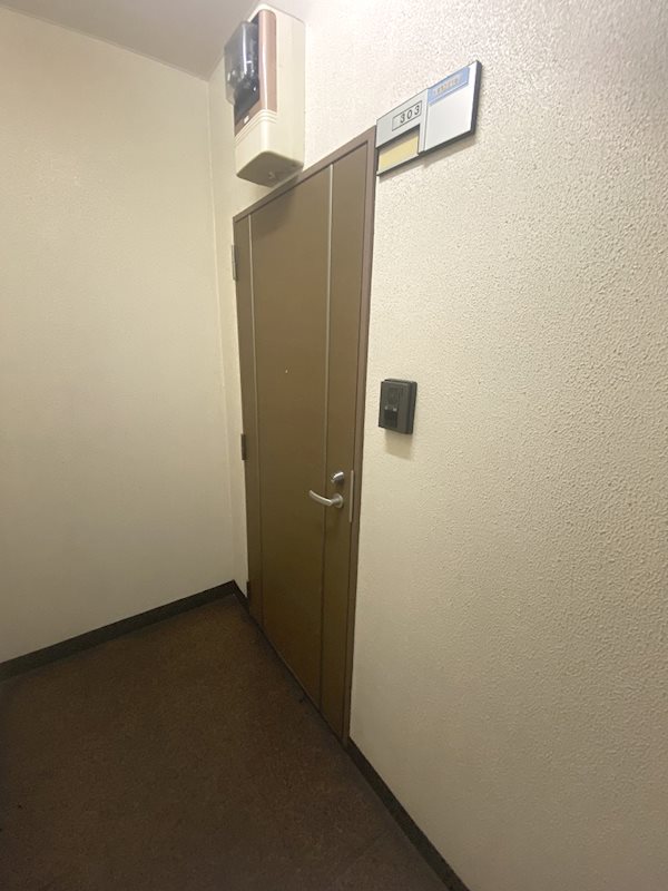 ダイヤモンドレジデンス築地 玄関先