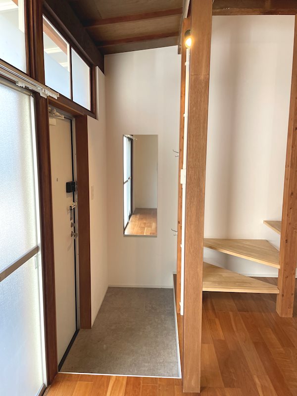 Harch初台 玄関先
