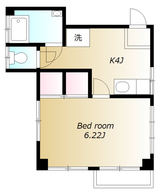 大沼マンション 大沼マンション201間取り.jpg