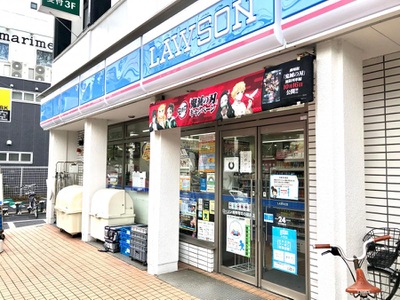 グレイス井の頭 コンビ二：ローソン 吉祥寺井の頭通店　360m