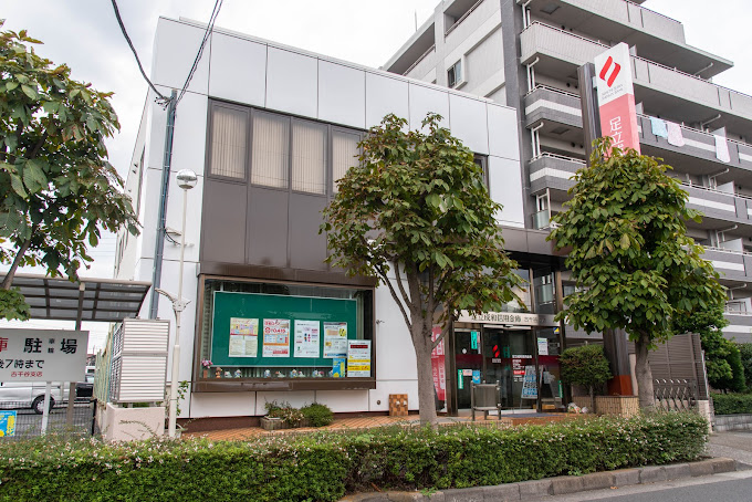 I'll 銀行：足立成和信用金庫古千谷支店　587m