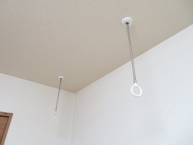 レジェンド泉町Ⅱ 雨の日に便利な室内物干し付