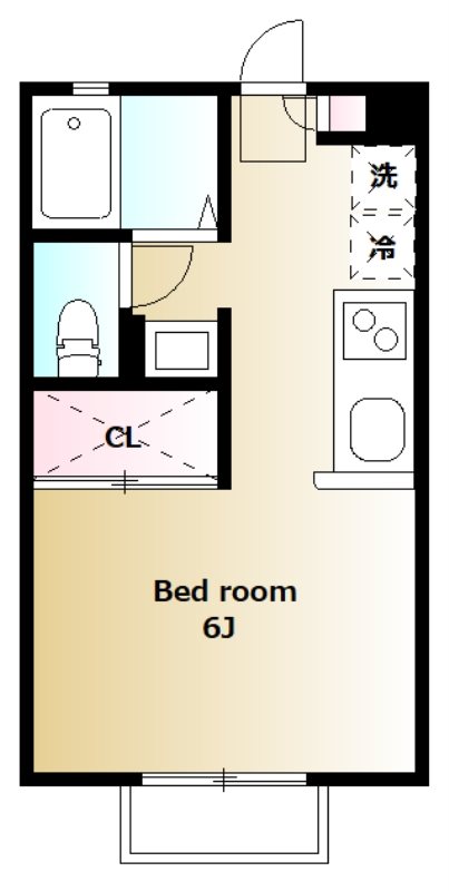 ボヌール 使いやすいシンプルな間取り