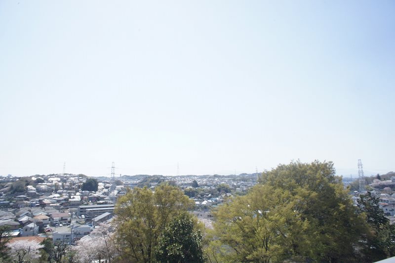 ユーロハイツ鶴川 ルーフバルコニーへからの眺望
