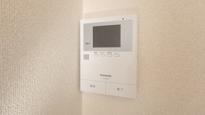 ハイツマルム モニター付きインターホン