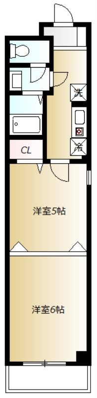 ドミール湯島 ドミール湯島1号室間取り.jpg