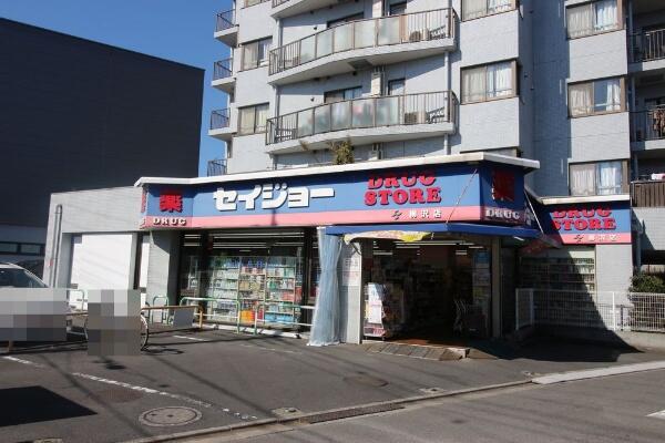 エントピア ドラッグストア：セイジョー 柳沢店　335m