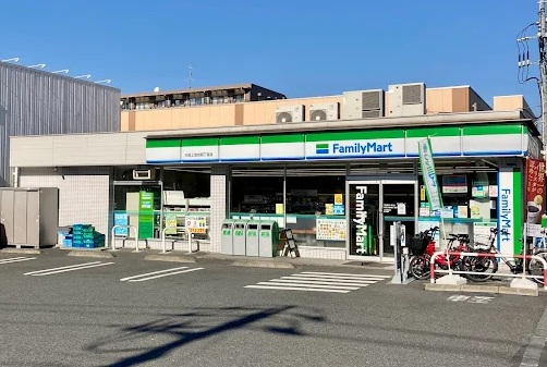 サンアロー コンビ二：ファミリーマート 大田上池台四丁目店　440m